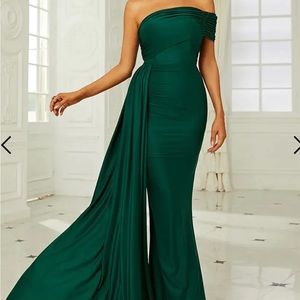 Emerald Green Formal Dress